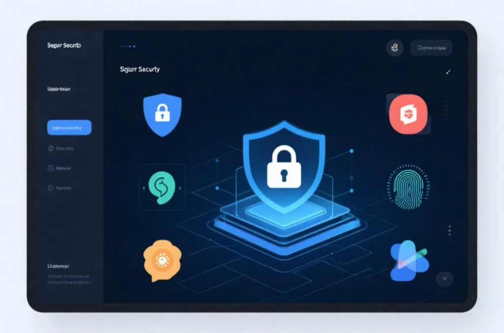 多层数字安全和用户保护界面